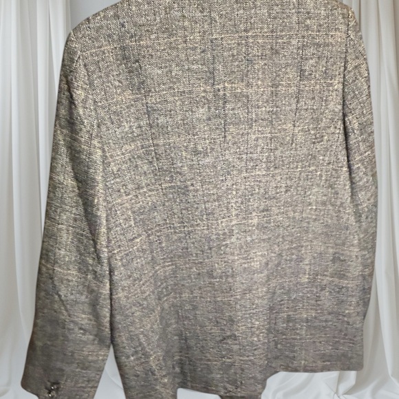 Grey herringbone blazer - Picture 3 of 3